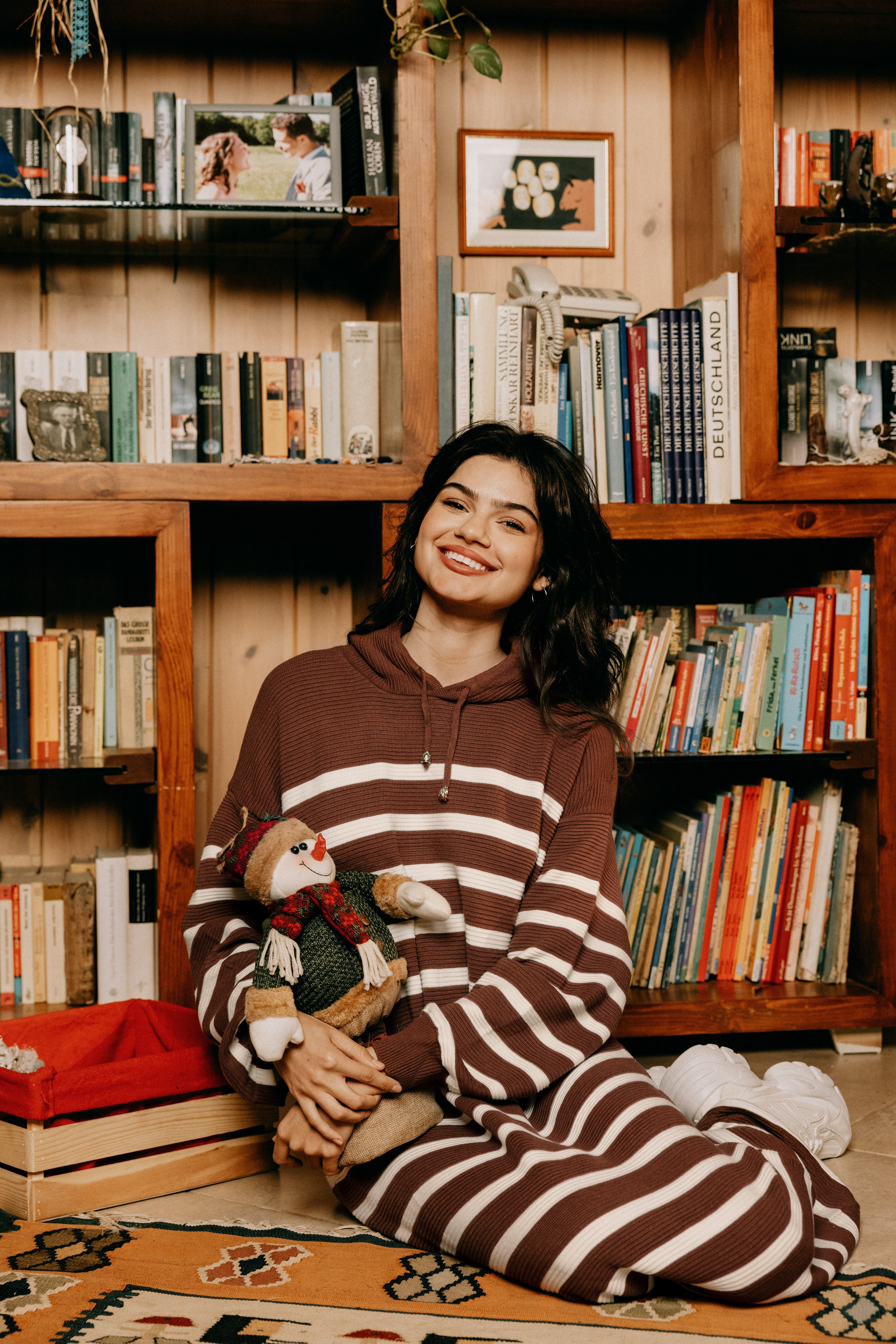 Striped Maxi Knit Dress