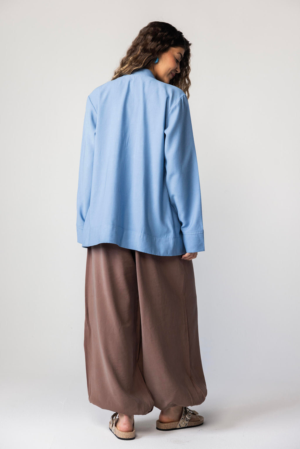 Soft Tie-Cardigan