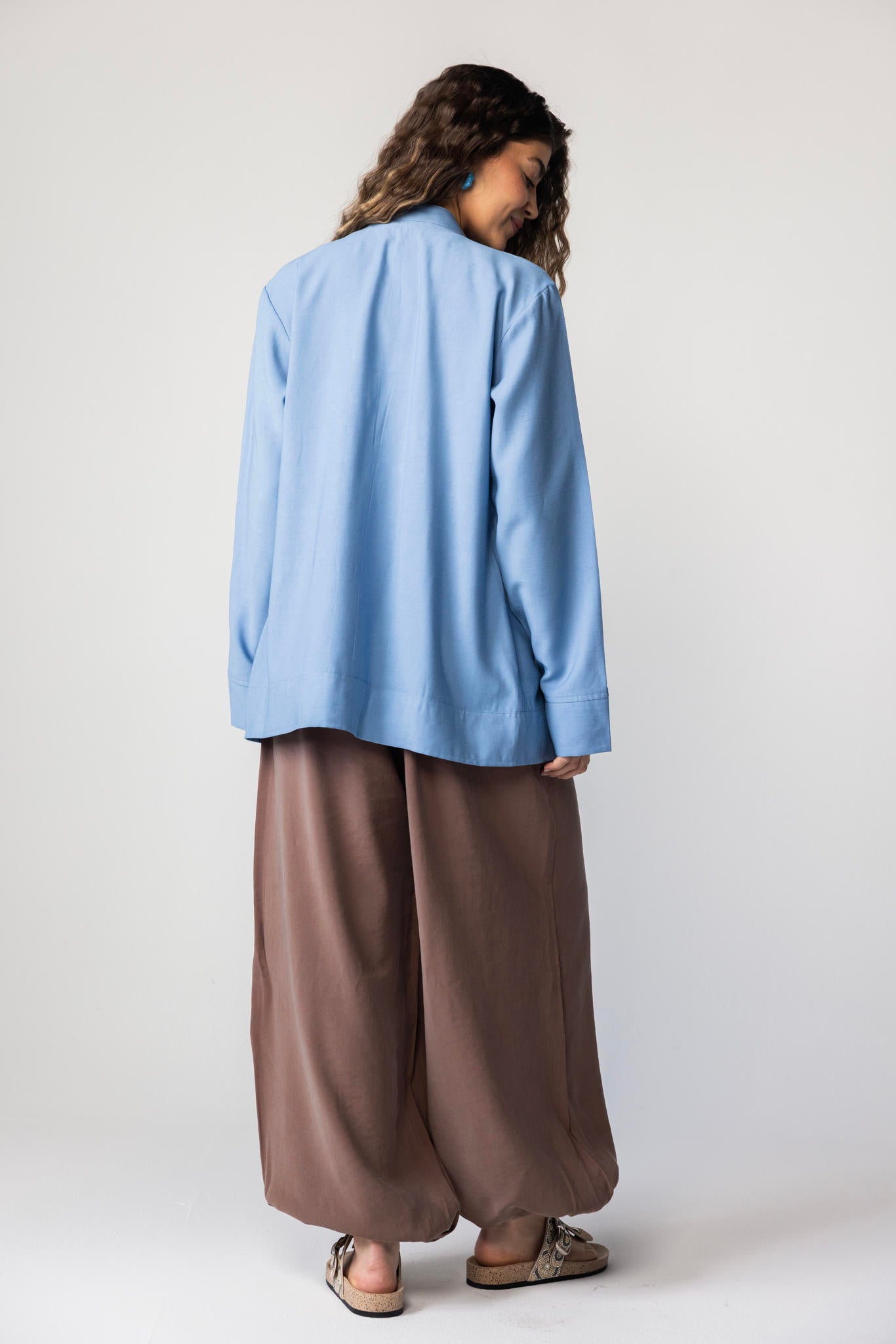Soft Tie-Cardigan