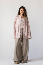 Soft Tie-Cardigan