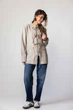 Soft Tie-Cardigan