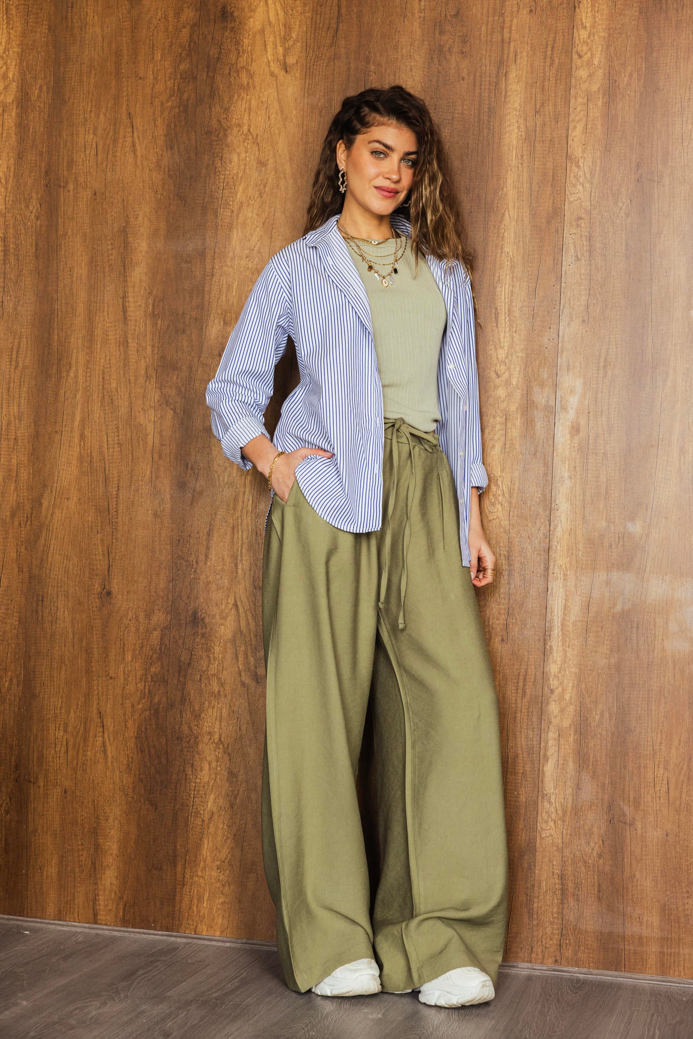 ٍSlim Fit Striped Shirt