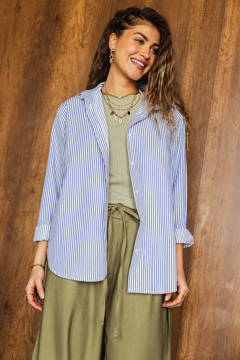 ٍSlim Fit Striped Shirt