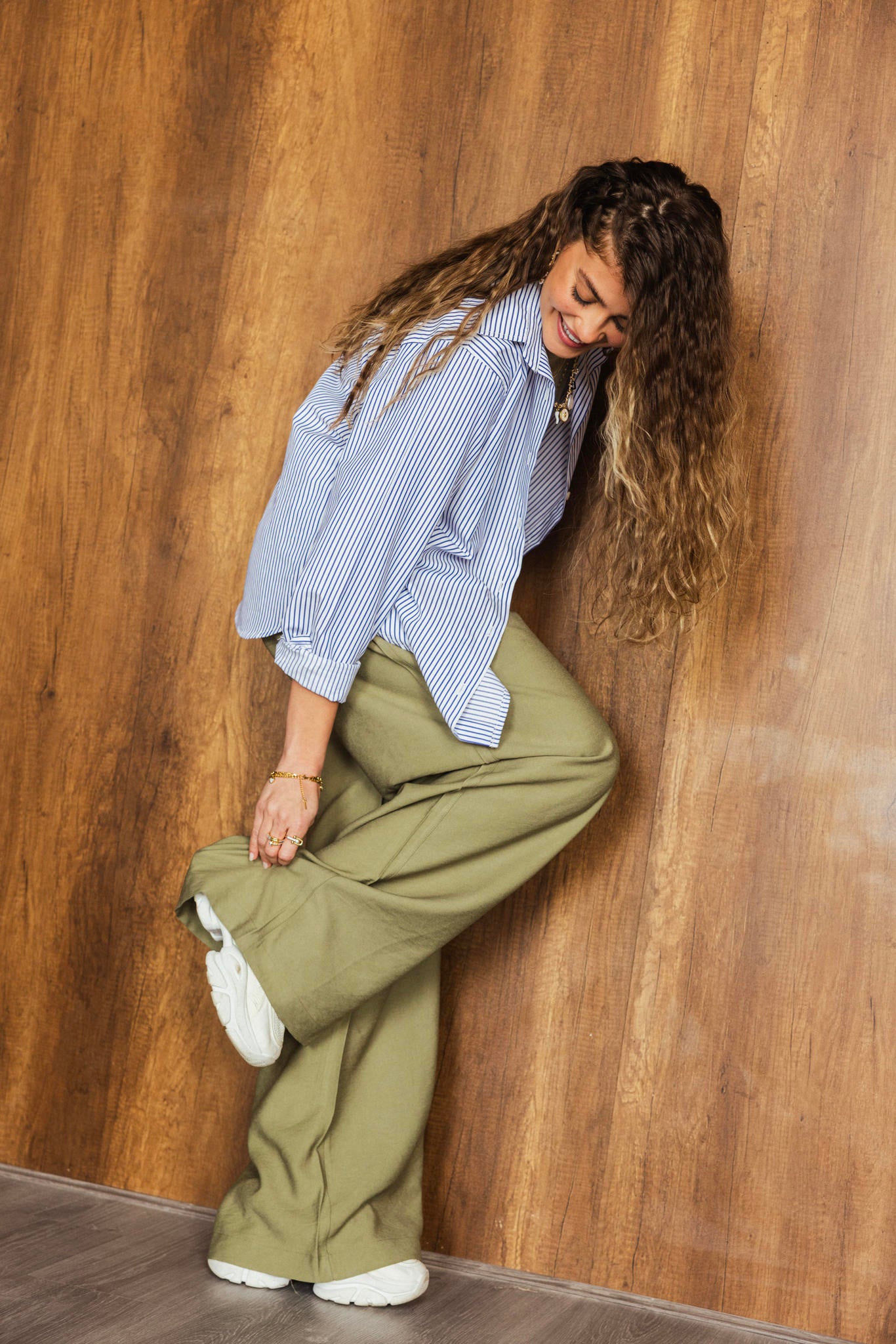 ٍSlim Fit Striped Shirt