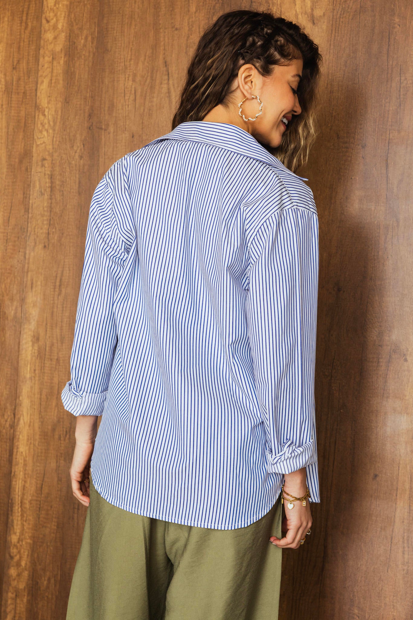 ٍSlim Fit Striped Shirt