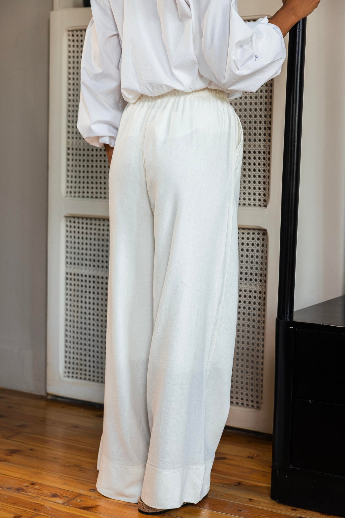 Linen Wide Leg Pants