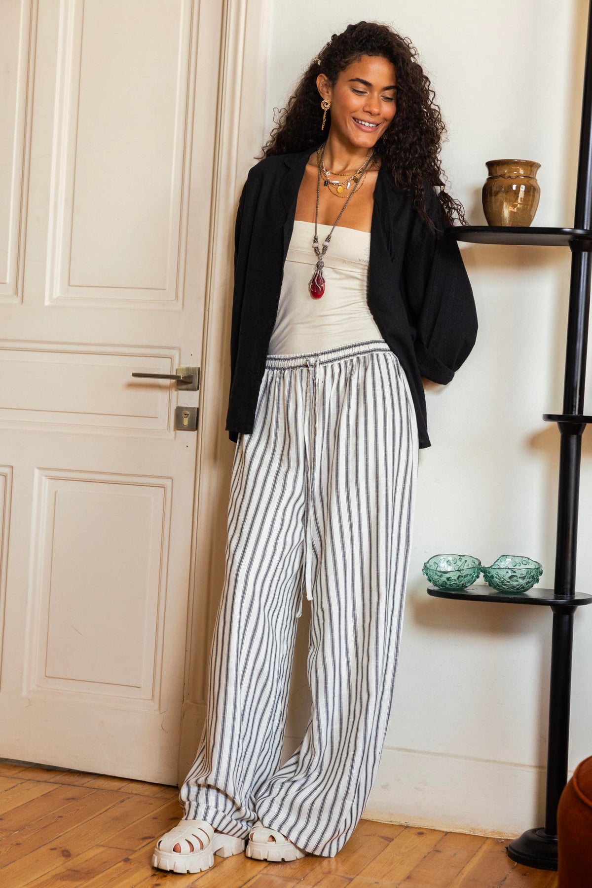 Bold Striped Pants