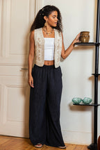 Signature Linen Vest