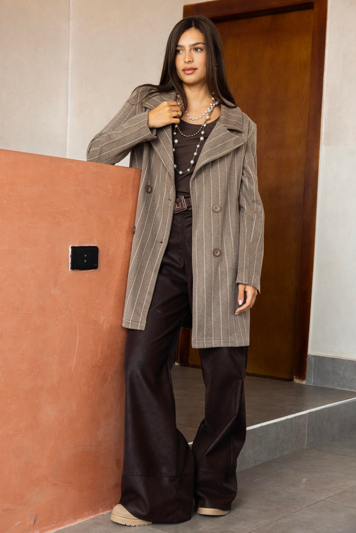 Striped Coat