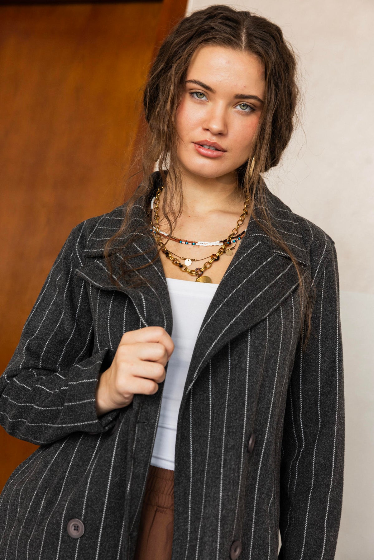 Striped Coat