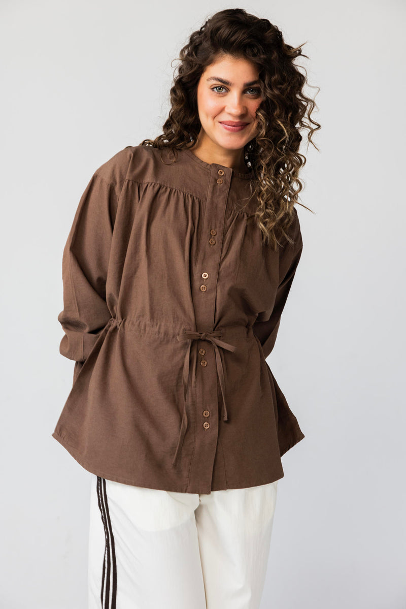 Double Button Blouse