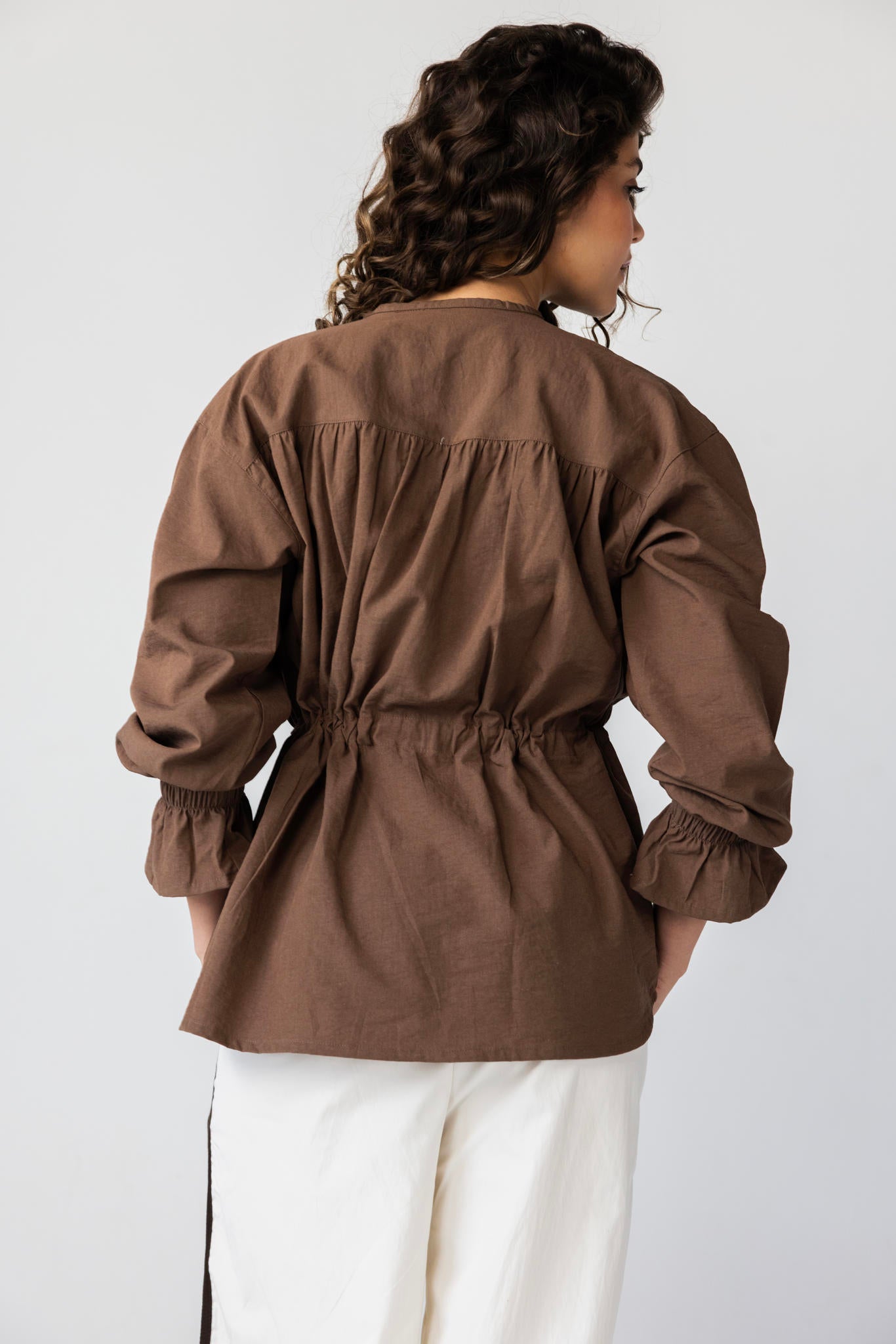Double Button Blouse