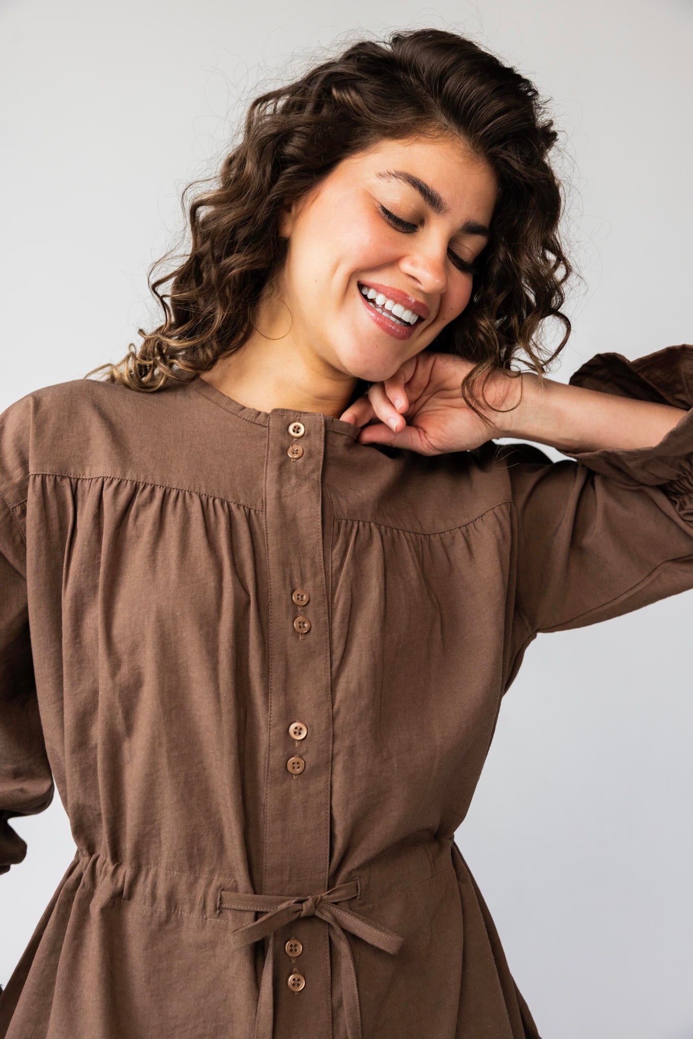 Double Button Blouse