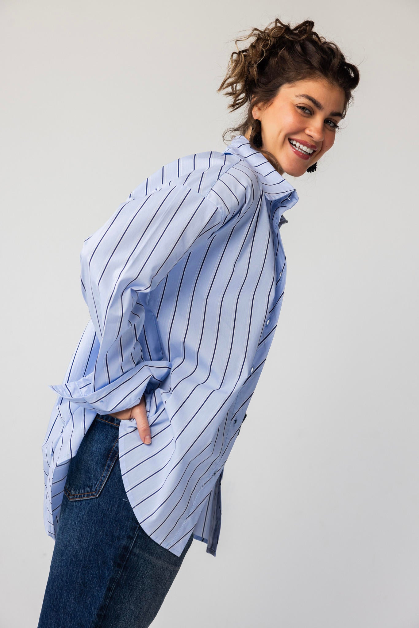 Striped Long Shirt
