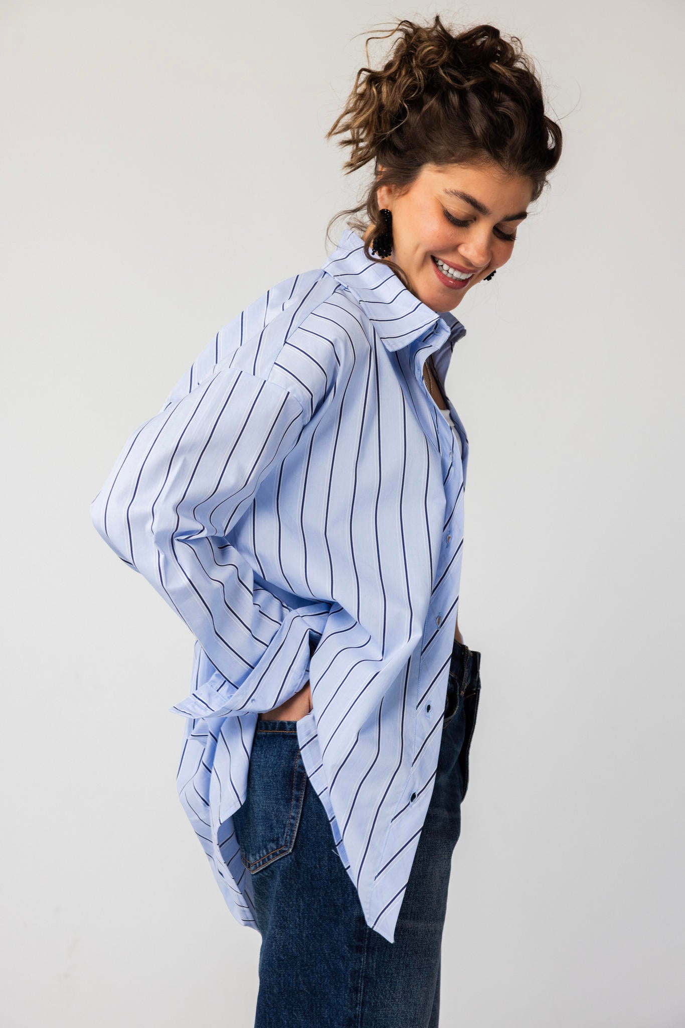 Striped Long Shirt