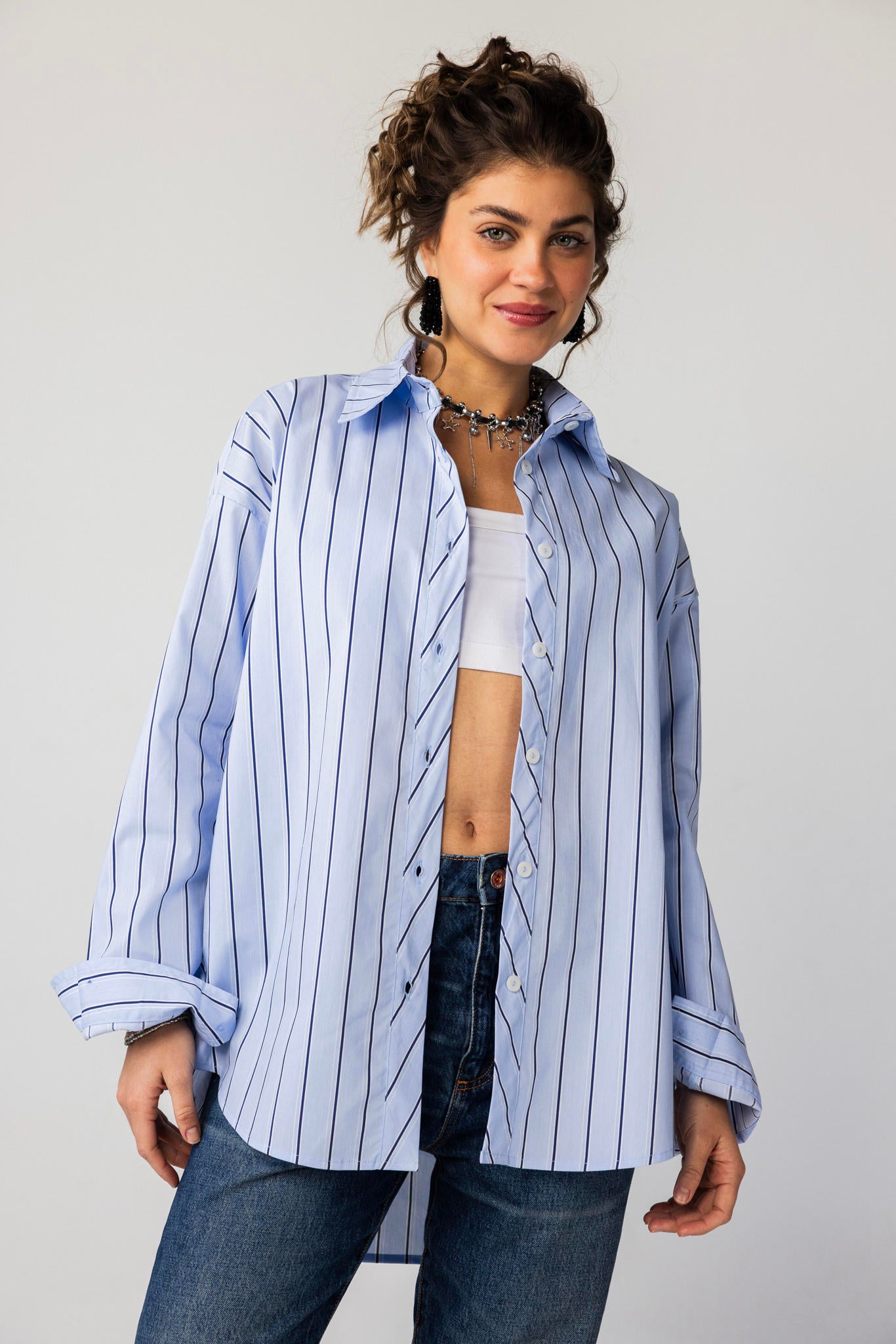 Striped Long Shirt