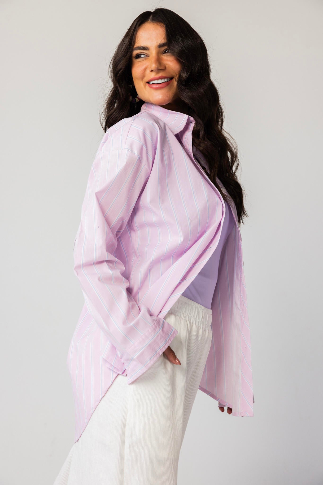 Striped Long Shirt