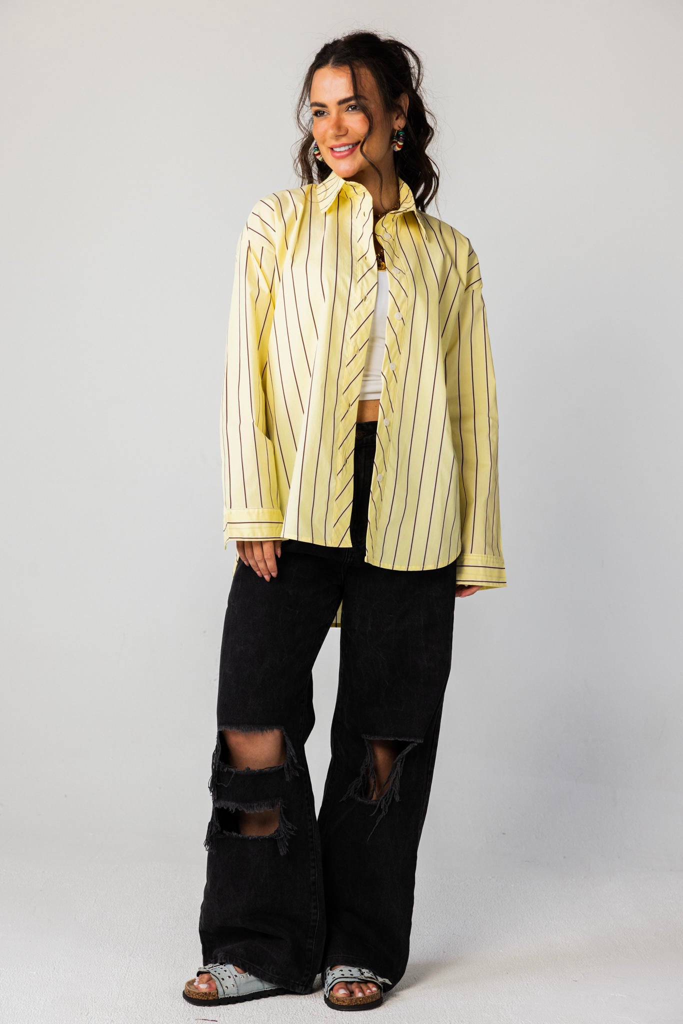 Striped Long Shirt