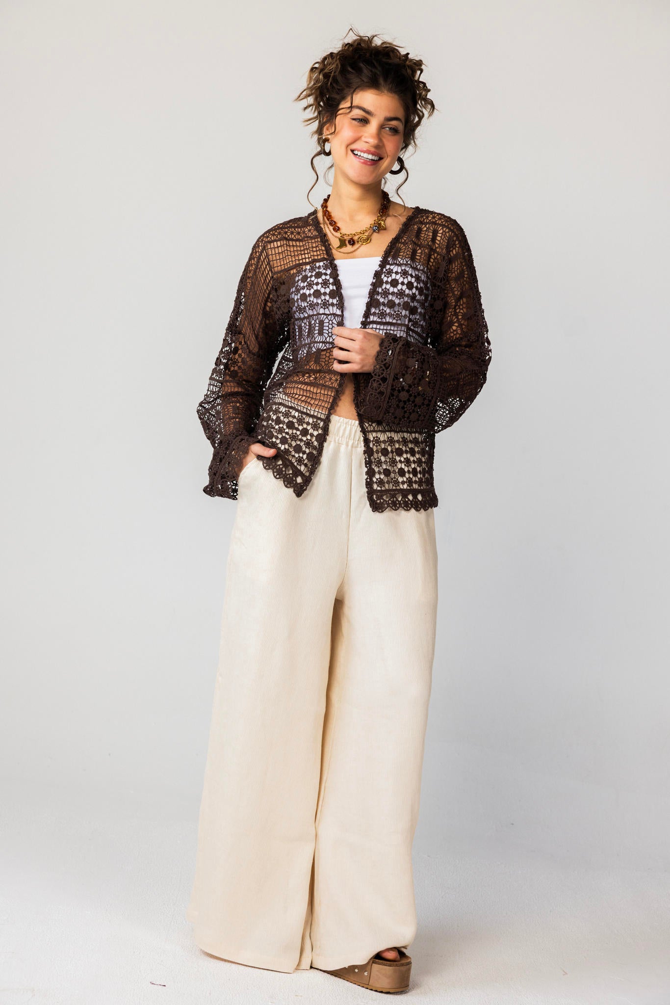 Coastal Mesh Cardigan