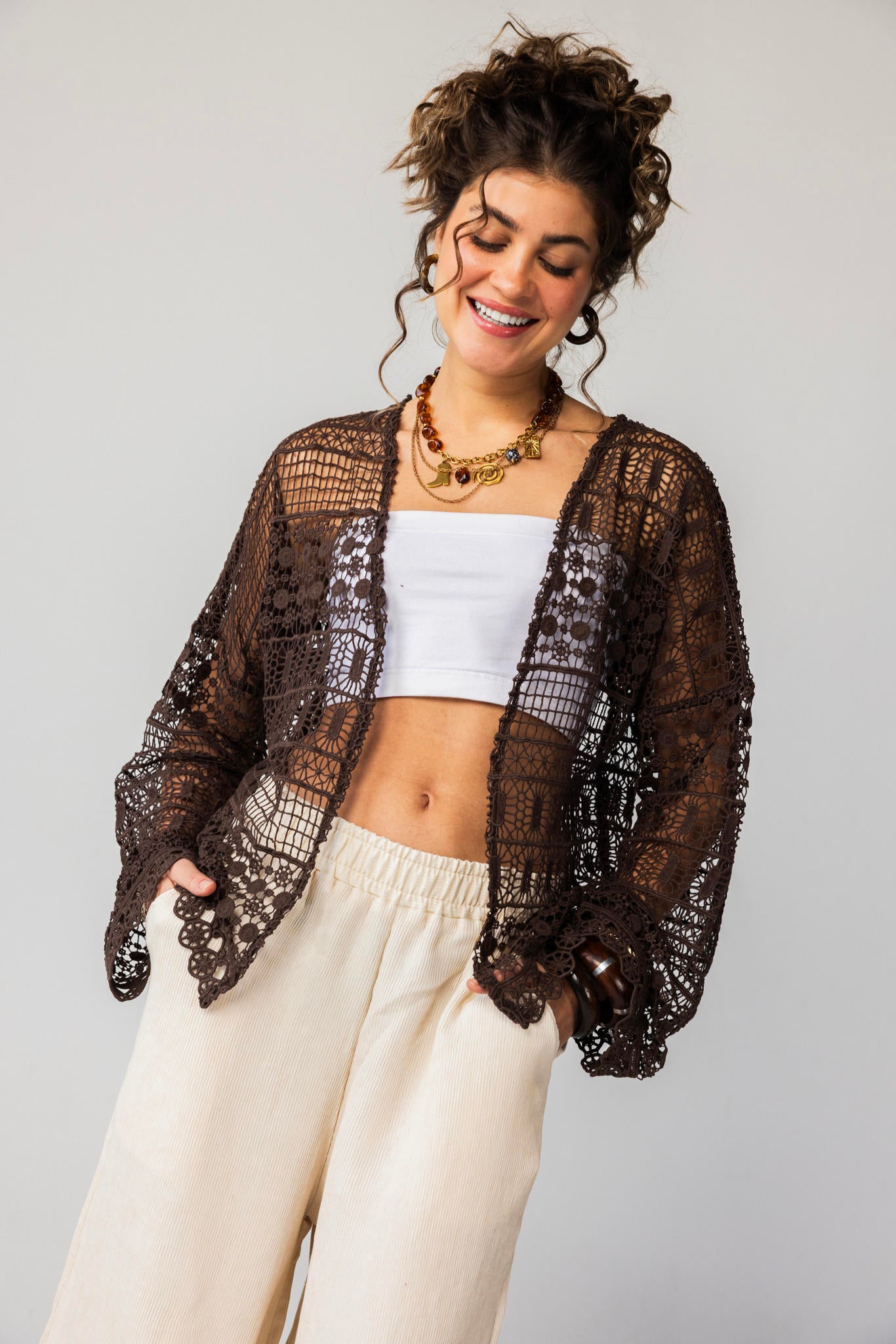 Coastal Mesh Cardigan