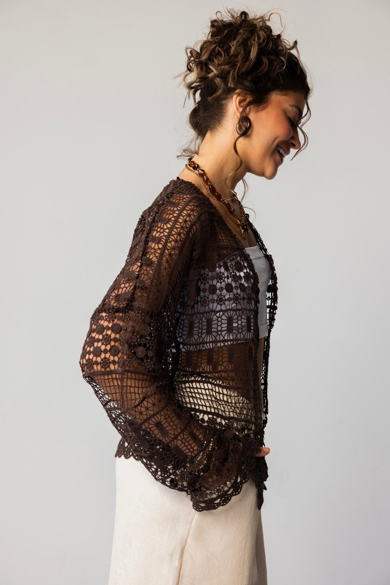 Coastal Mesh Cardigan