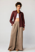 Side Pleat Blouse