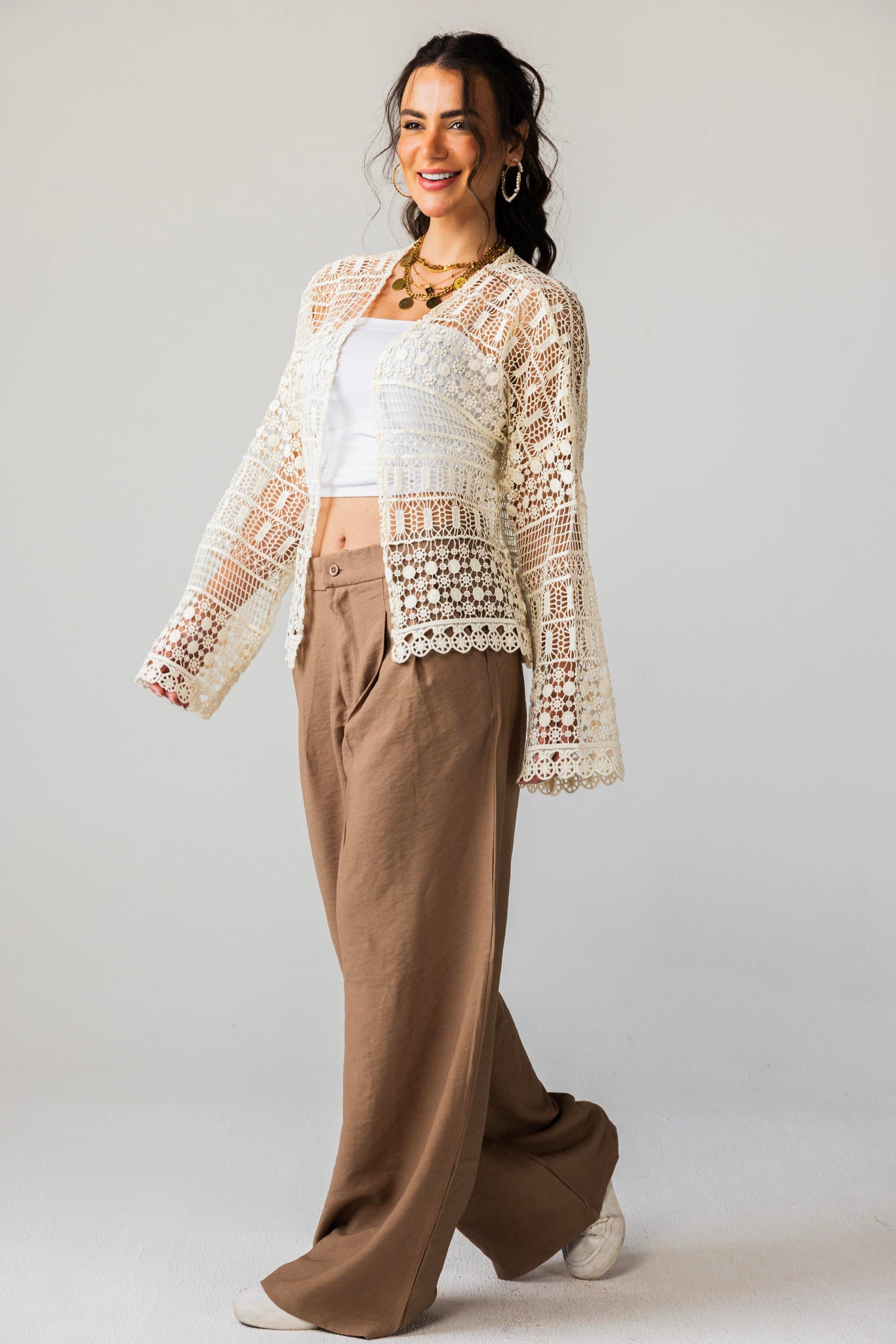 Coastal Mesh Cardigan