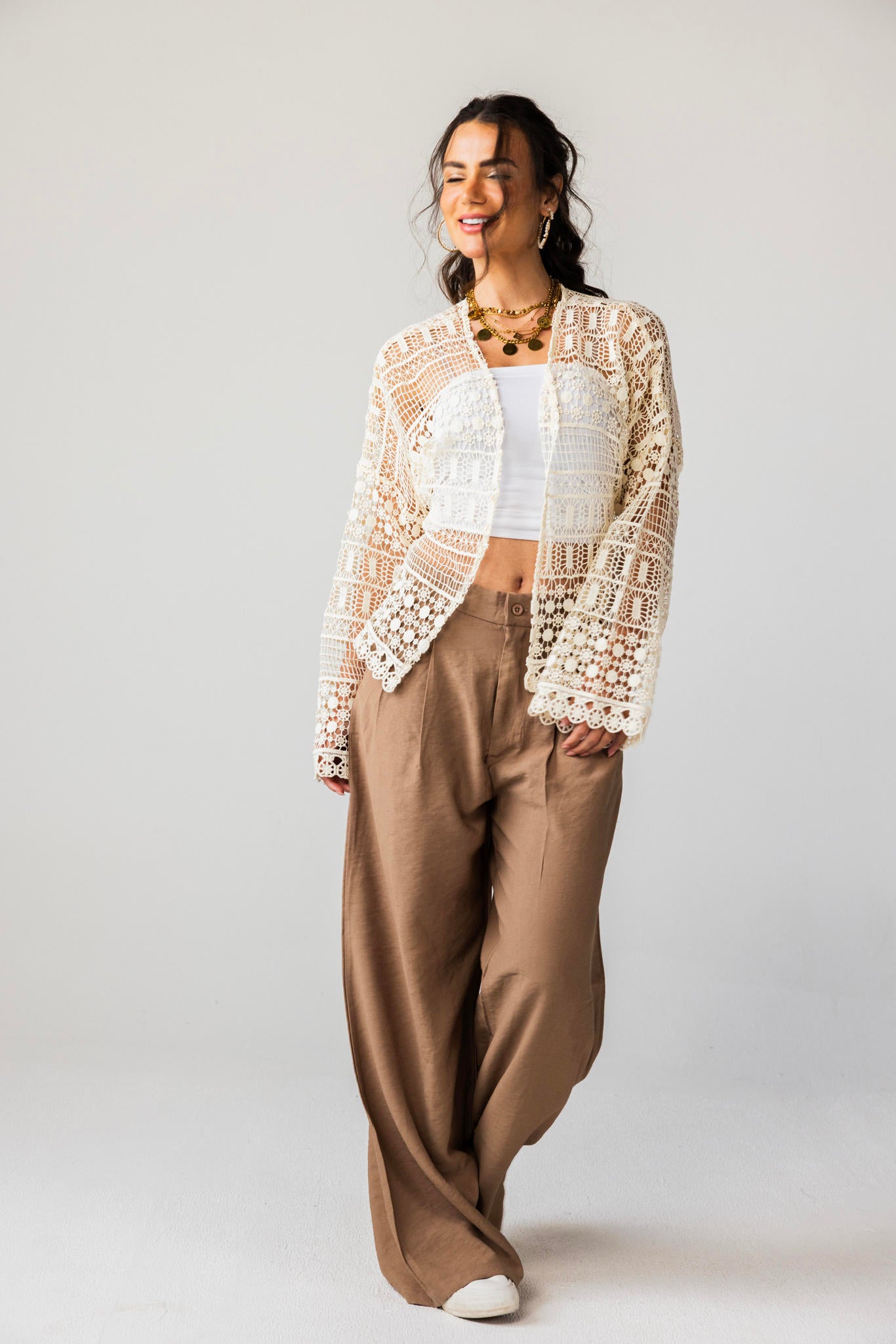 Coastal Mesh Cardigan