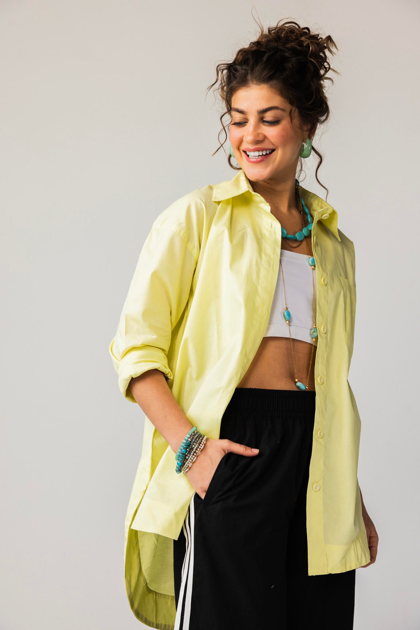 Poplin Long Shirt