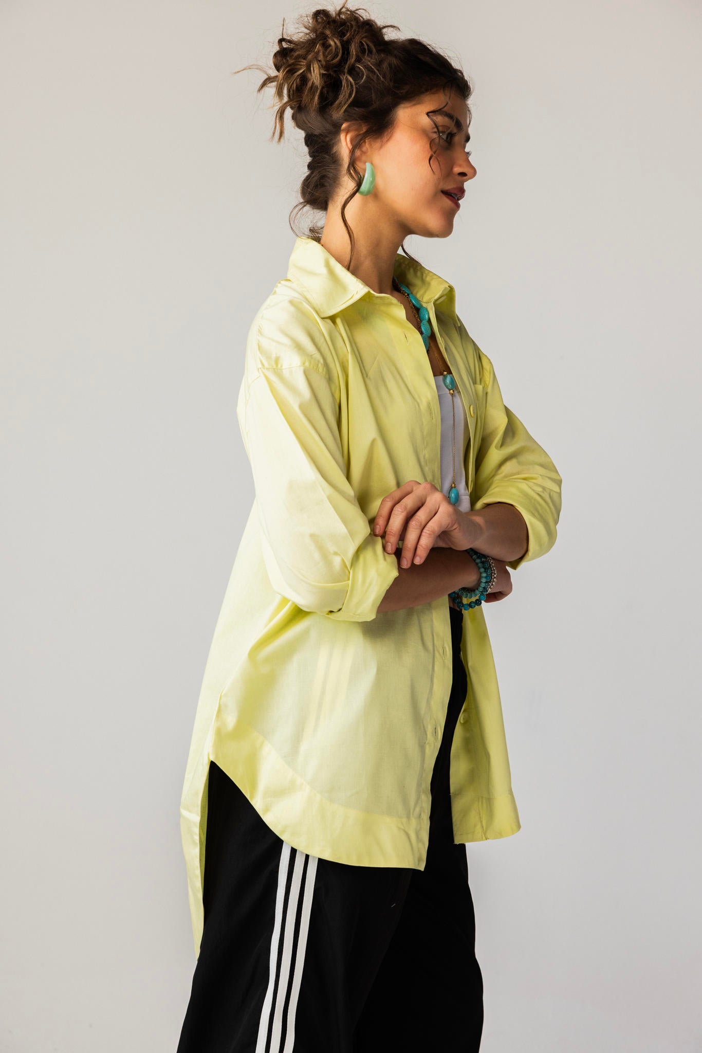 Poplin Long Shirt