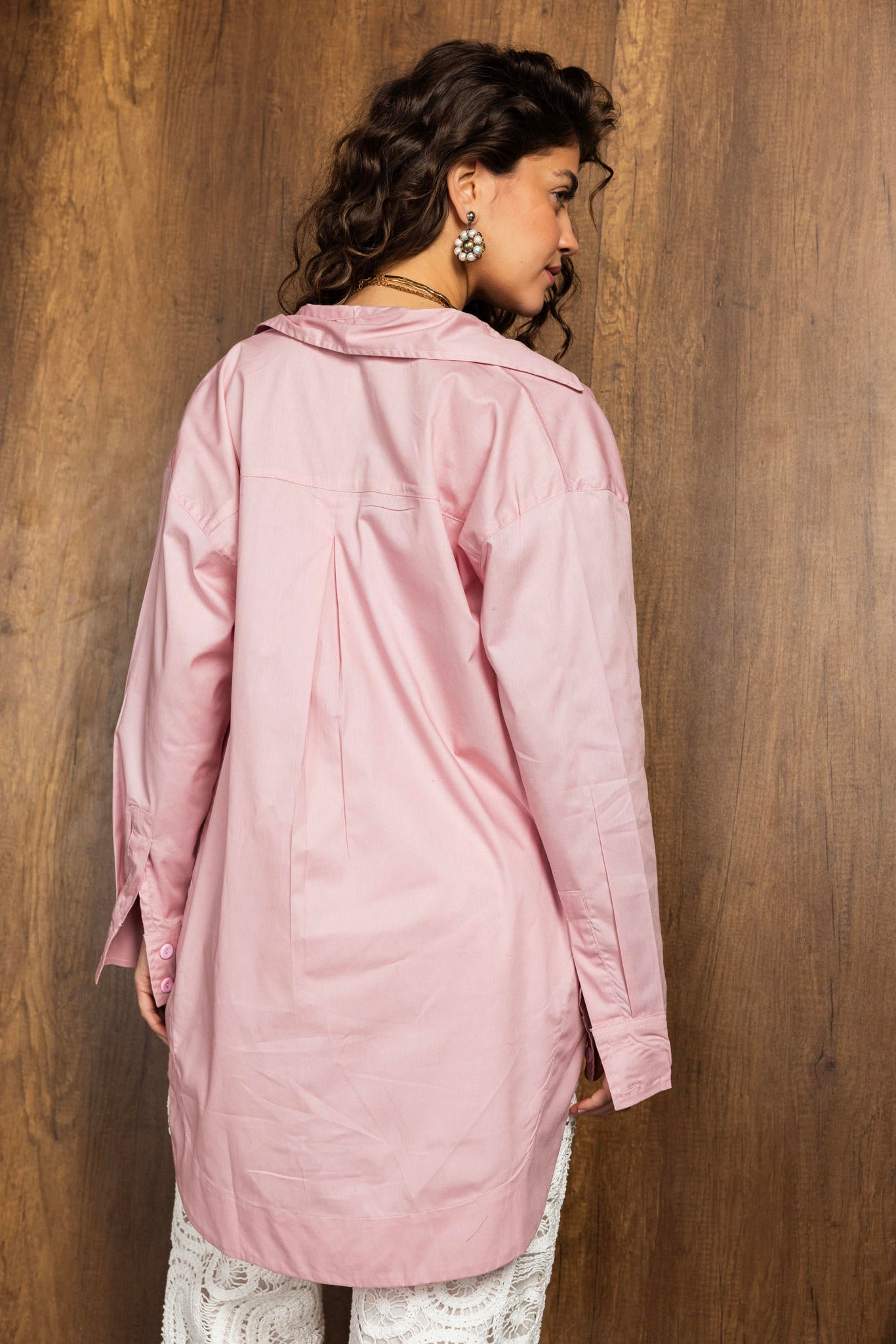 Poplin Long Shirt