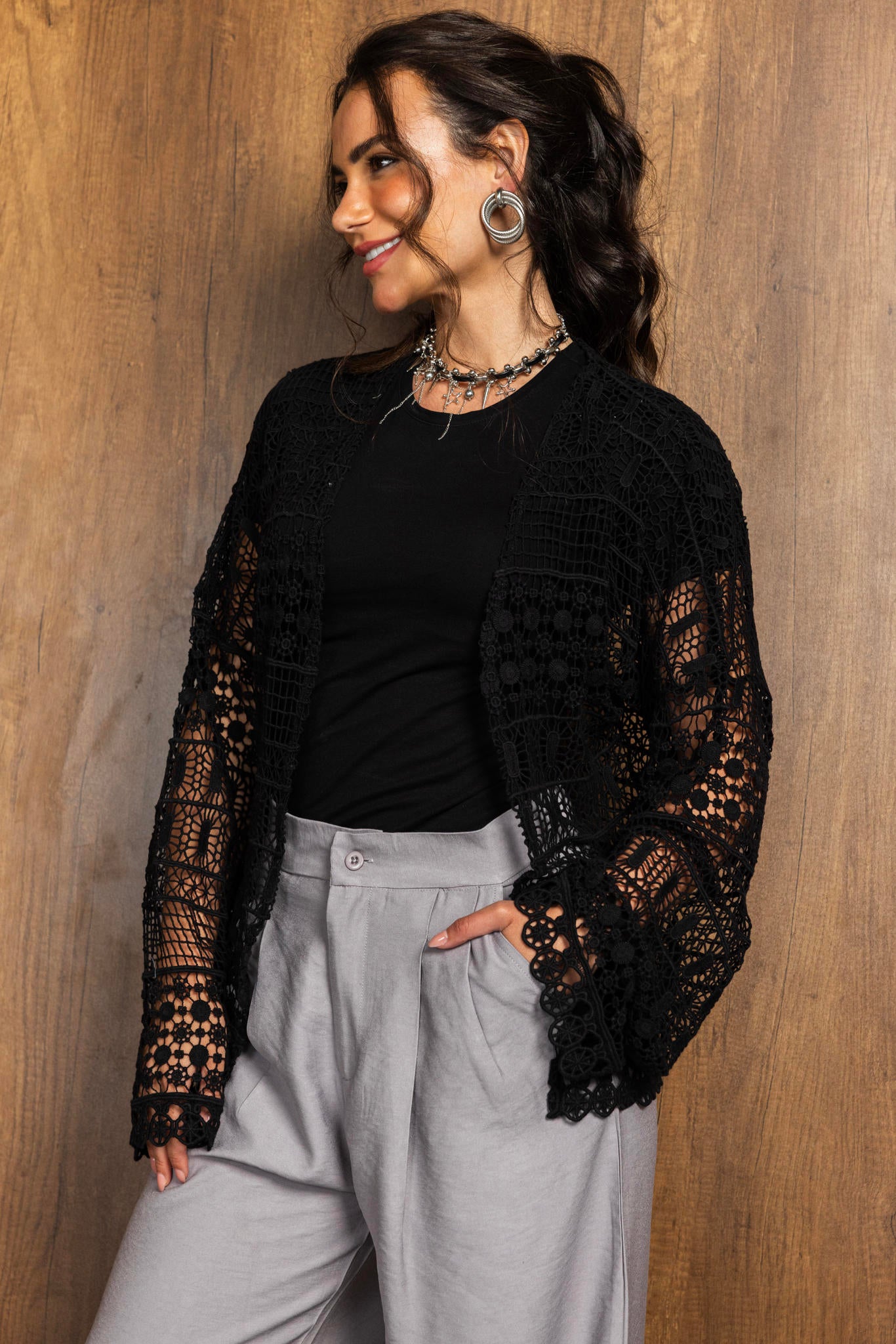 Coastal Mesh Cardigan