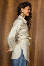 Wrapped Twist Blouse