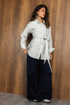 Wrapped Twist Blouse