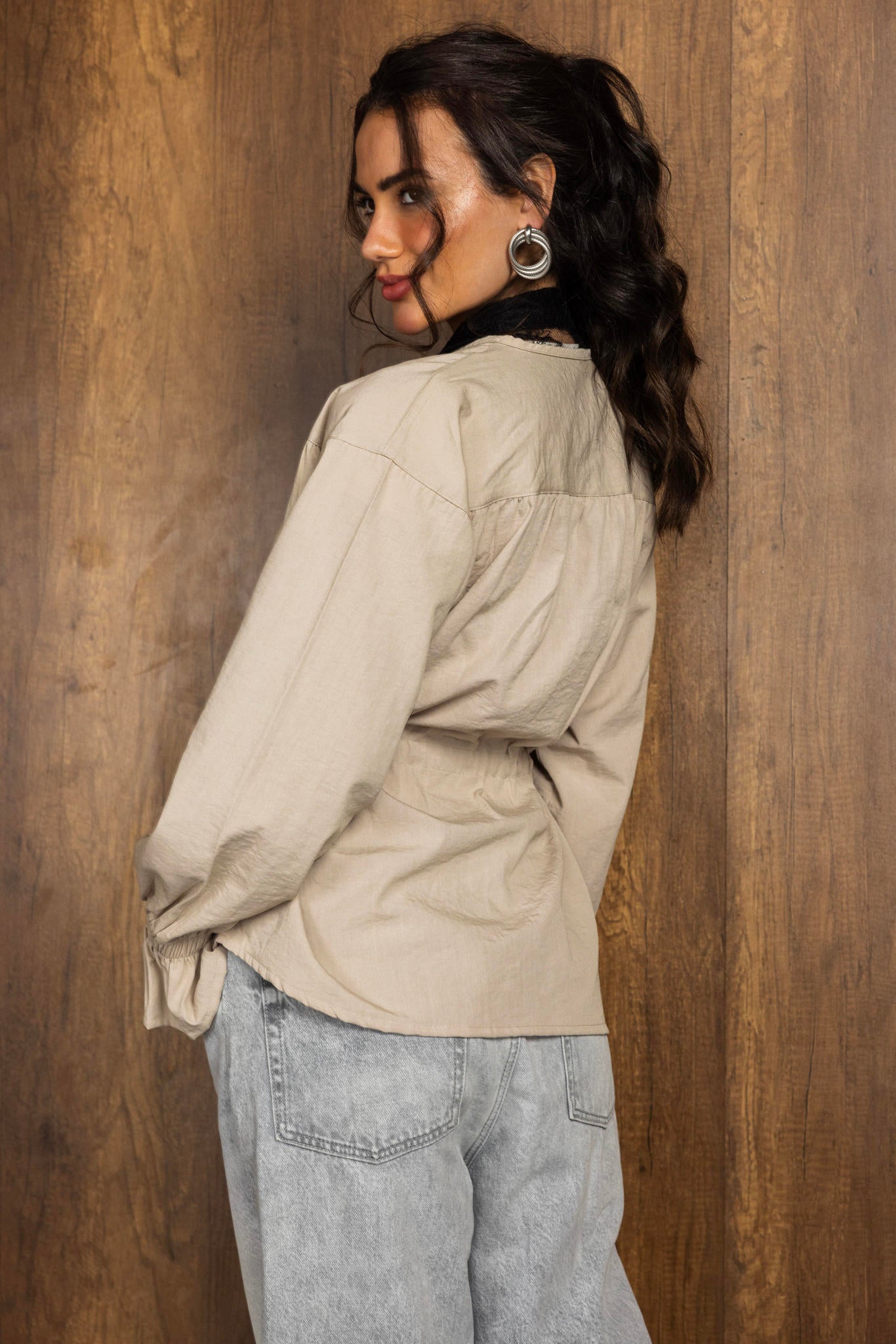 Double Button Blouse