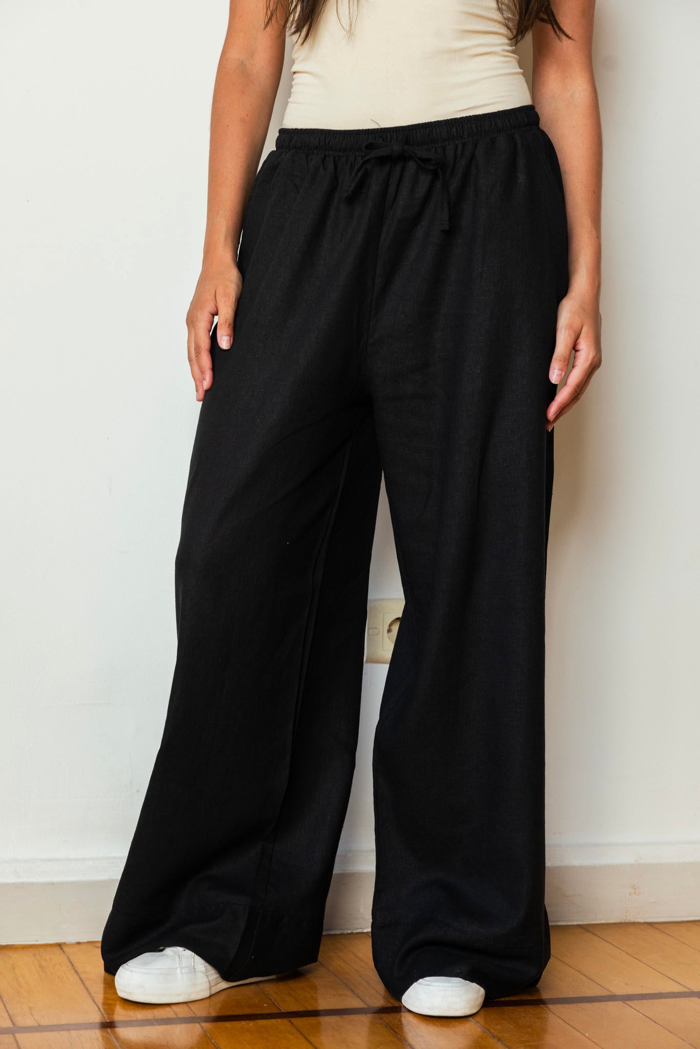 Linen Wide Leg Pants
