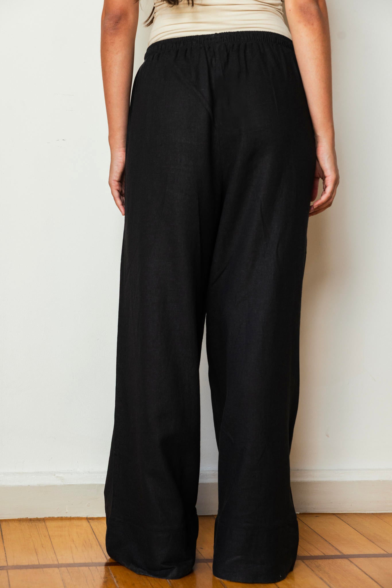 Linen Wide Leg Pants