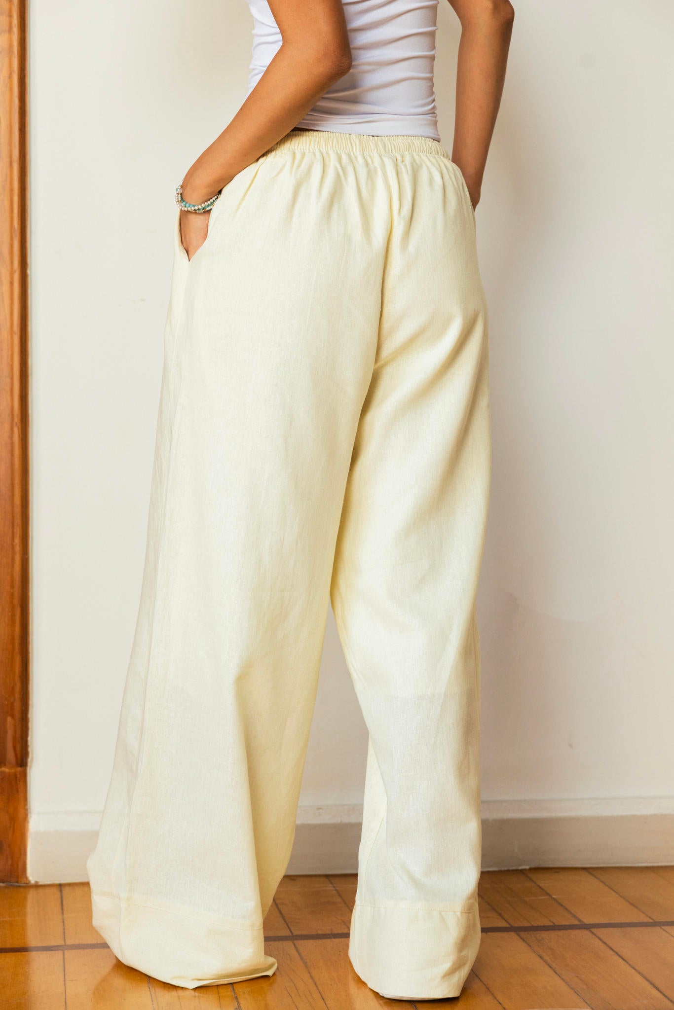Linen Wide Leg Pants