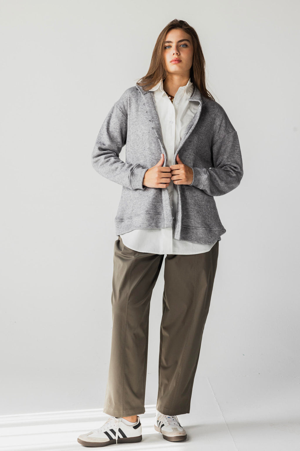 Twist Button Sweater