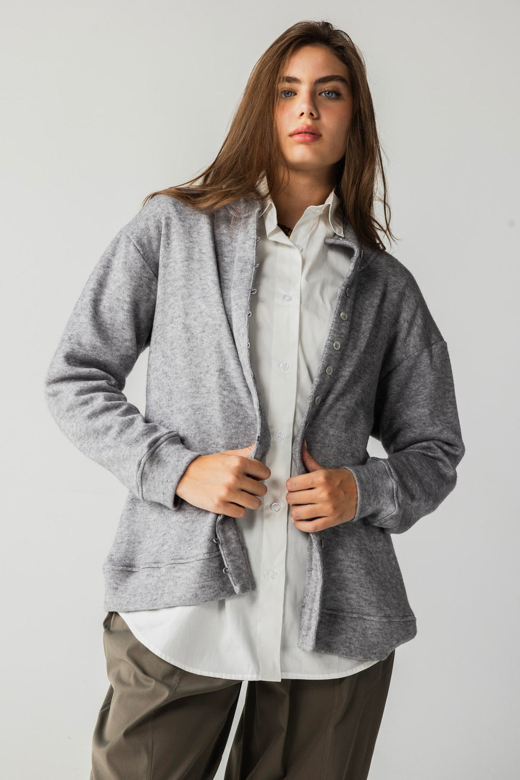 Twist Button Sweater