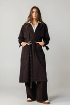 Belted Pocket Coat
