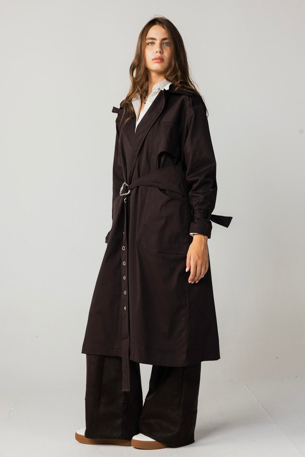 Belted Pocket Coat