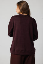 Buttoned Knit Sweater