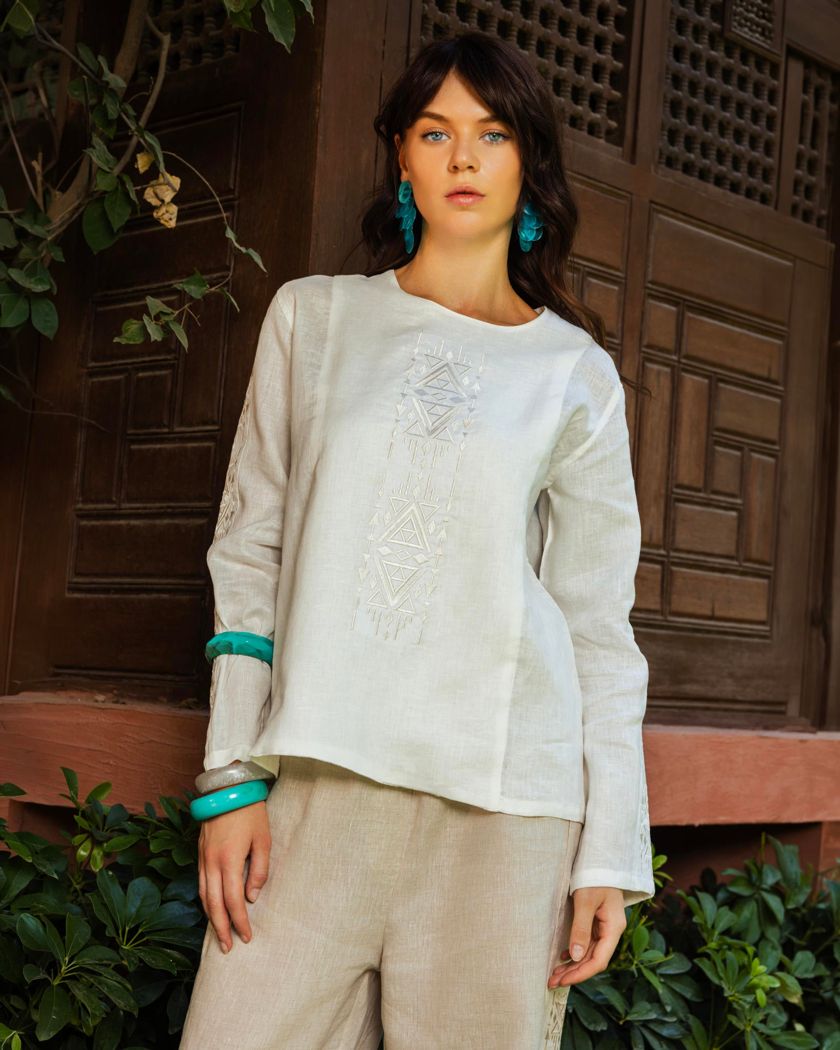 Embroidered  Blouse