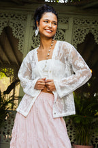 Spark Mesh Blouse
