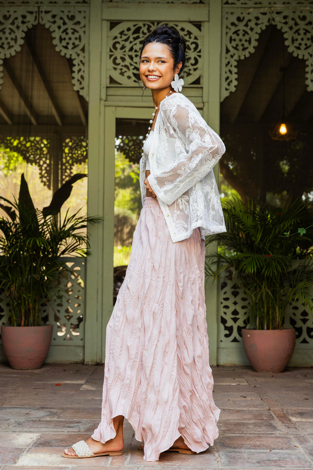 Spark Mesh Blouse