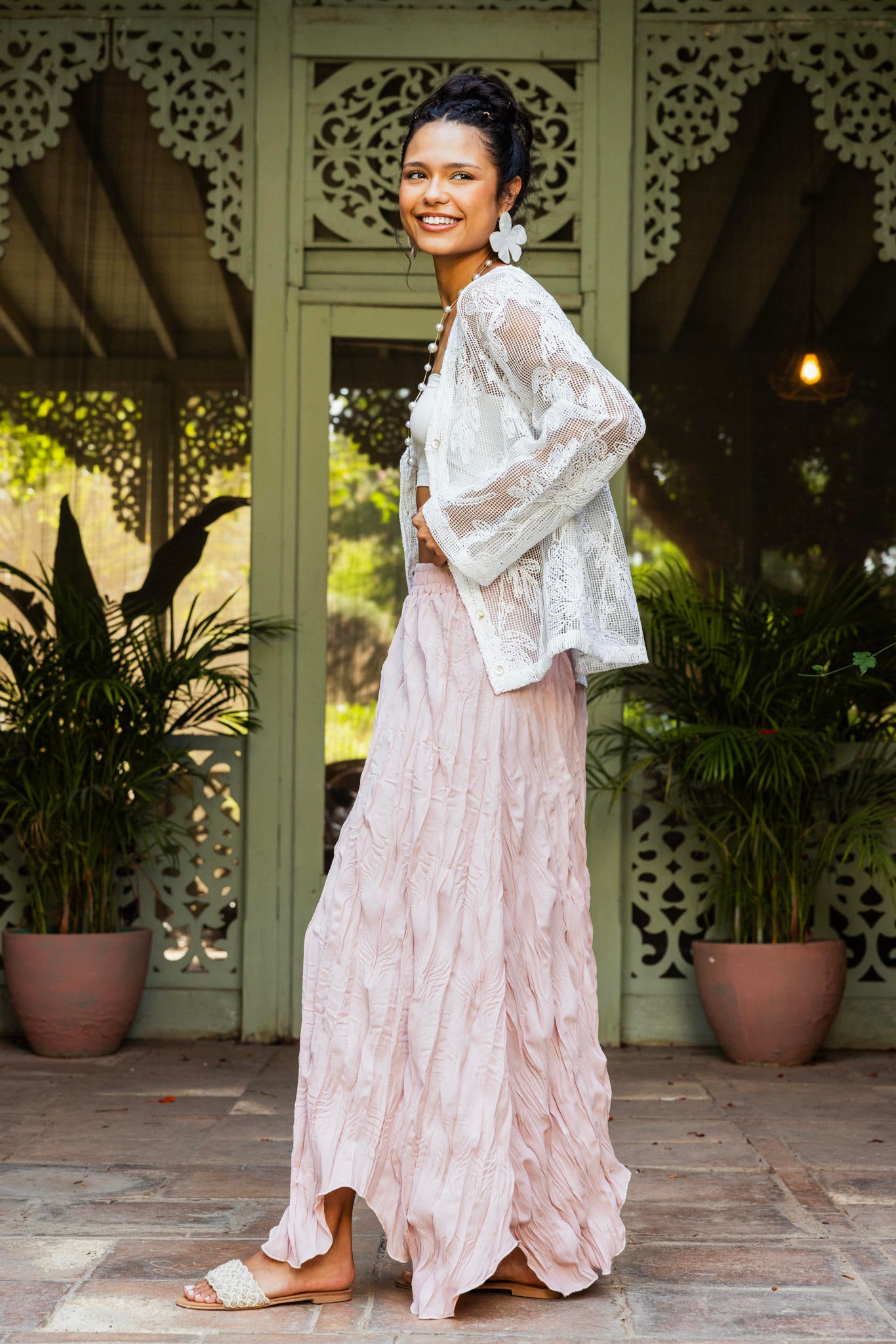 Spark Mesh Blouse