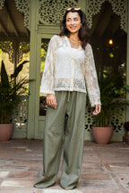 Spark Mesh Blouse