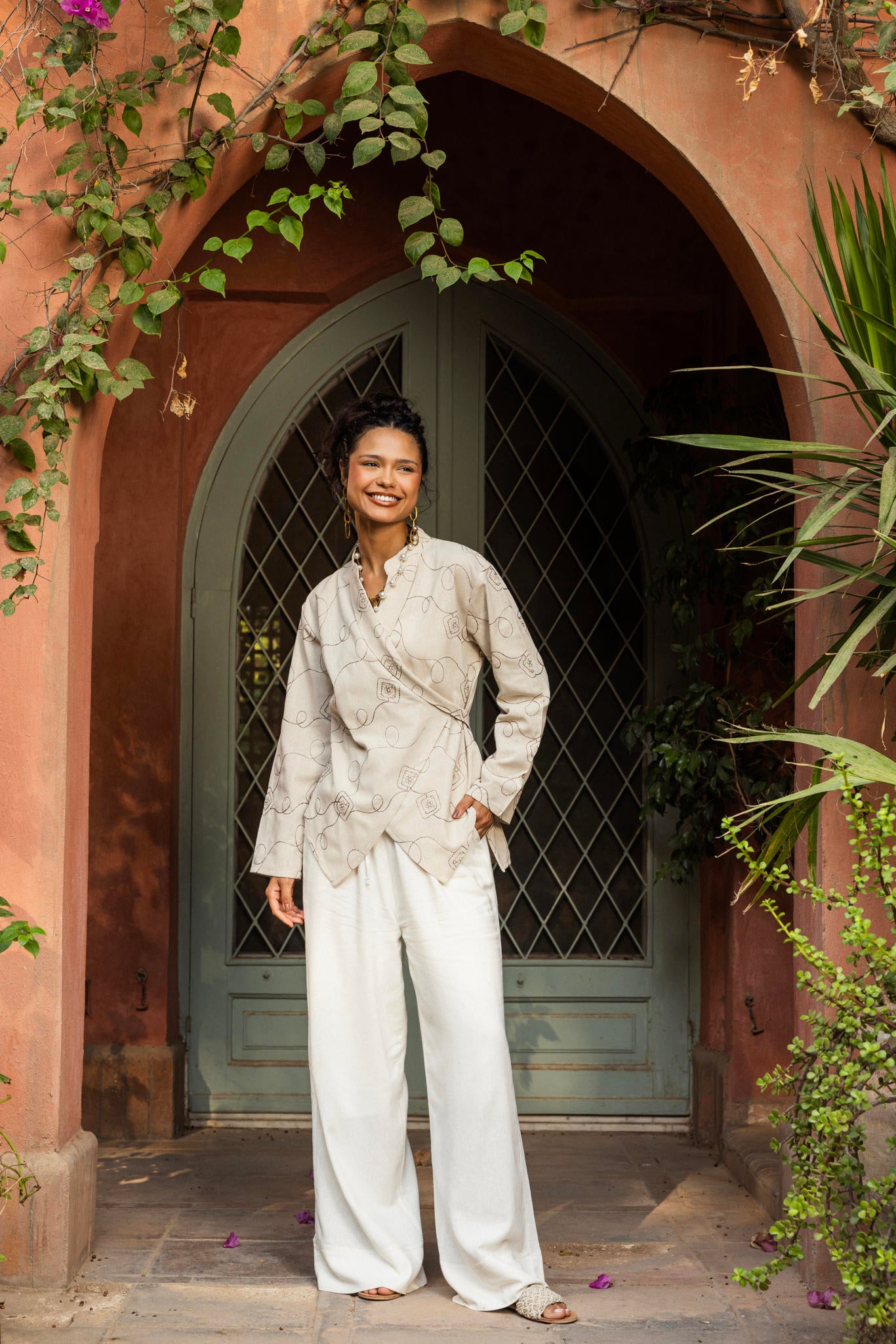 Wrapped Grace Blouse