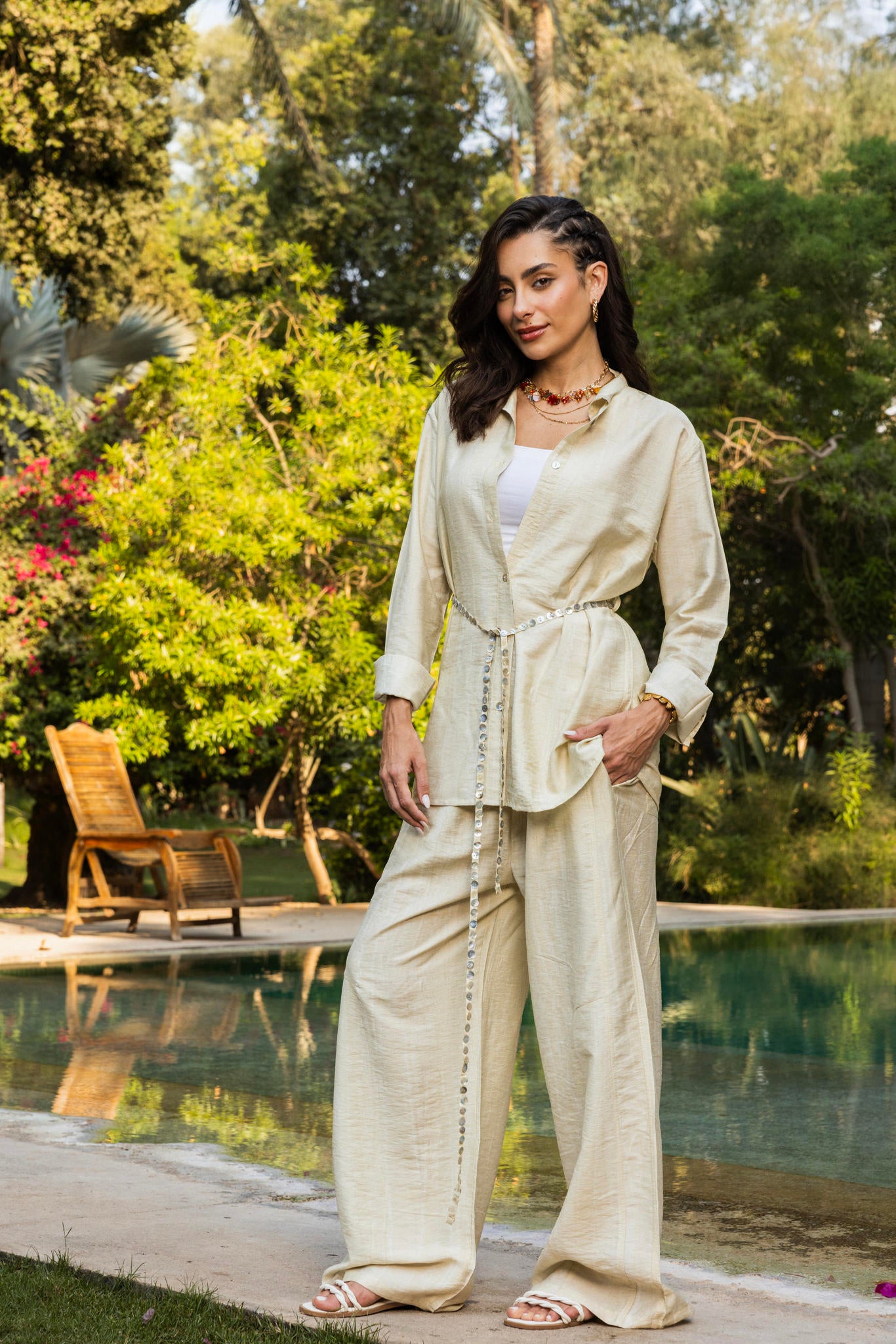Belted Breeze Set